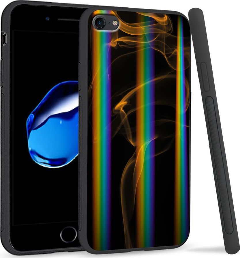Super Fashion Etui Rainbow Series na Apple iPhone 7 Orange smoke 1