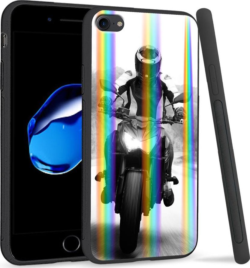 Super Fashion Etui Rainbow Series na Apple iPhone 7 Racer 1