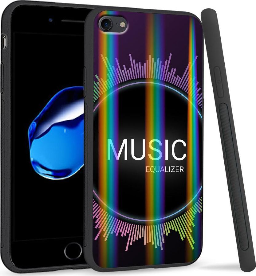 Super Fashion Etui Rainbow Series na Apple iPhone 7 Music equalizer 1