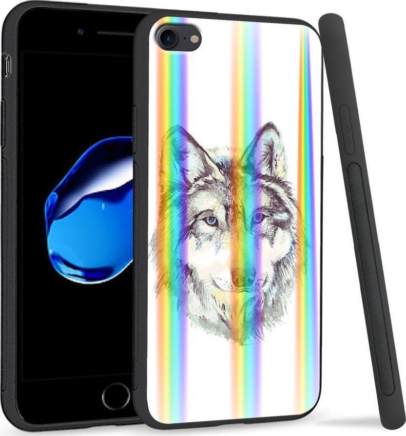Super Fashion Etui Rainbow Series na Apple iPhone 7 Wilk 1
