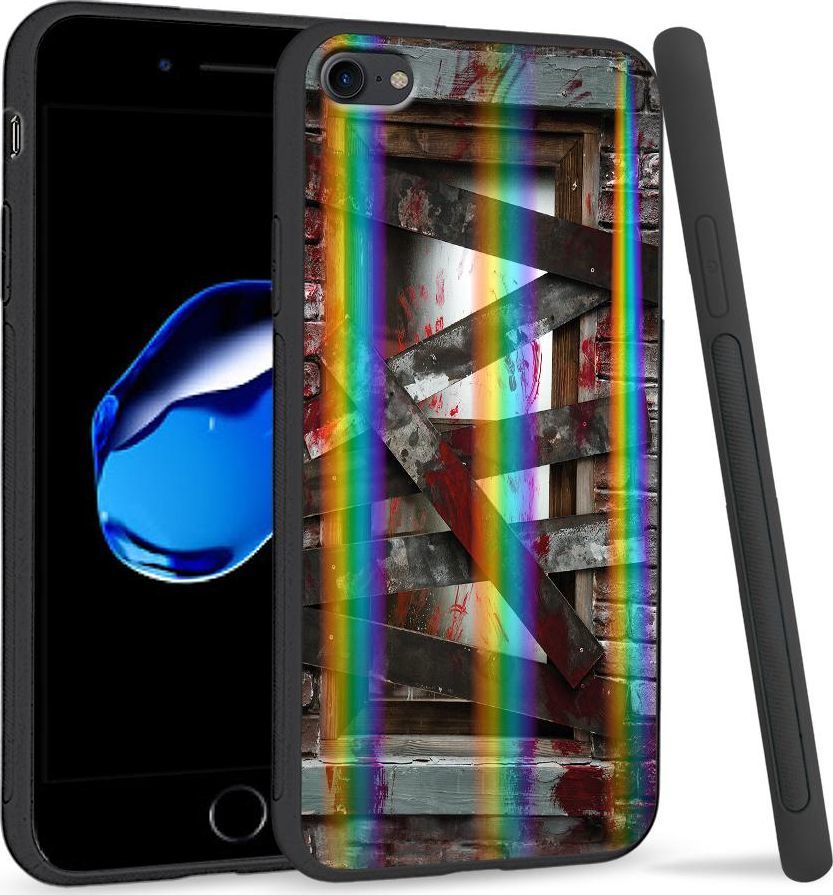 Super Fashion Etui Rainbow Series na Apple iPhone 7 Straszny dom 1