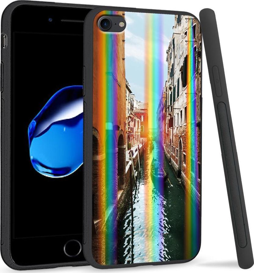 Super Fashion Etui Rainbow Series na Apple iPhone 7 Kanał w Wenecji 1