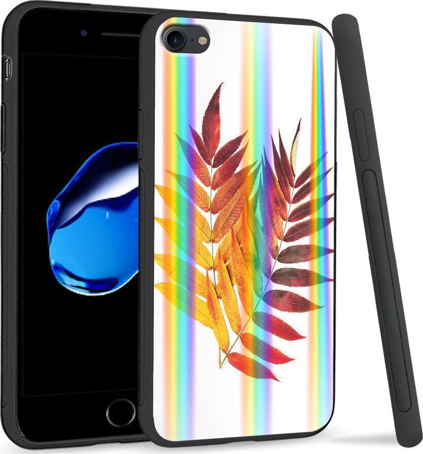 Super Fashion Etui Rainbow Series na Apple iPhone 7 Reddish yellow leaves 1