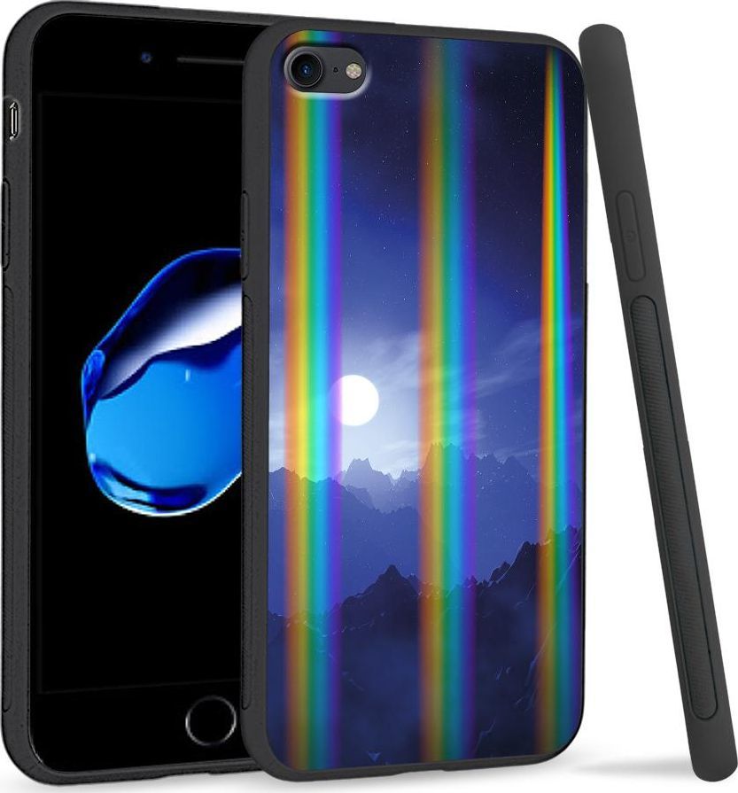 Super Fashion Etui Rainbow Series na Apple iPhone 7 Blue night 1