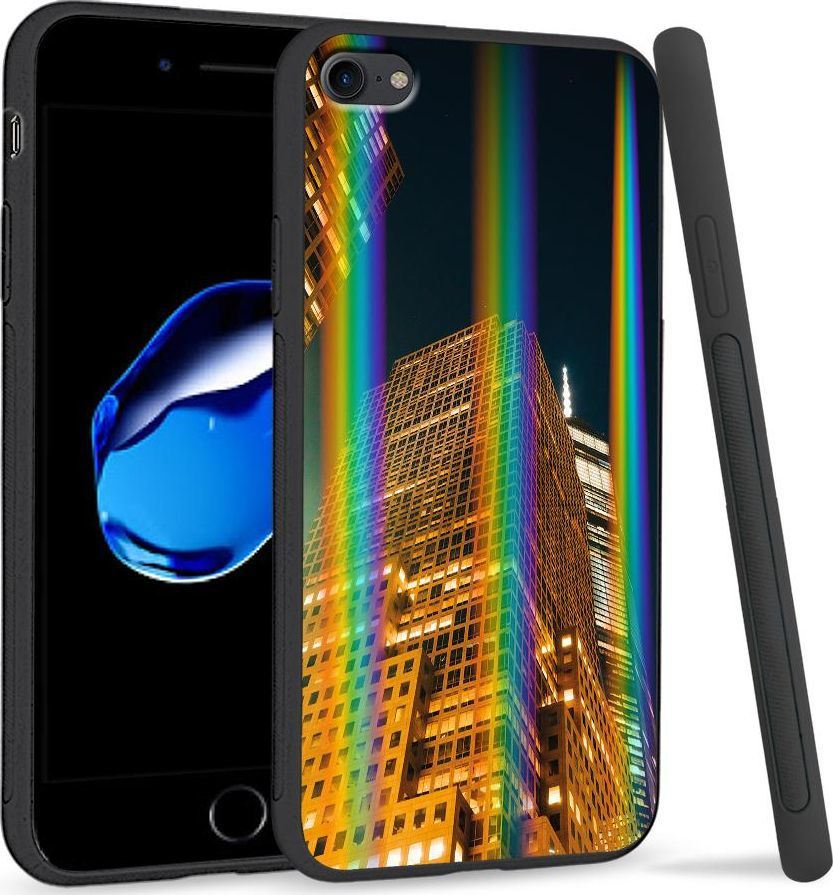 Super Fashion Etui Rainbow Series na Apple iPhone 7 Night building 1