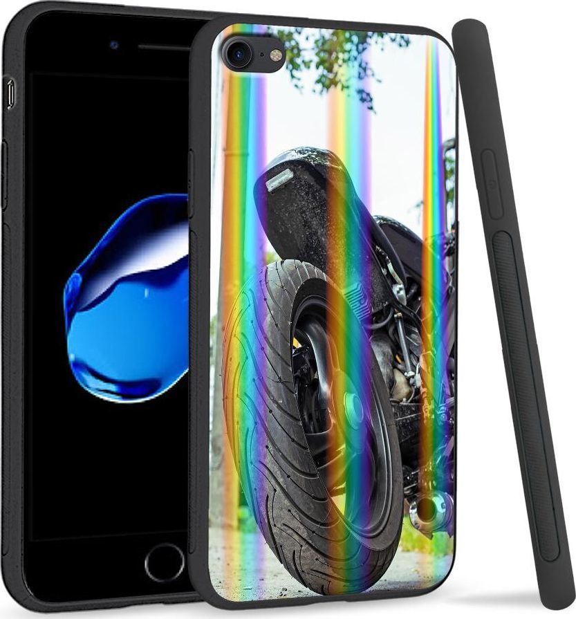 Super Fashion Etui Rainbow Series na Apple iPhone 7 Bike Tyre 1