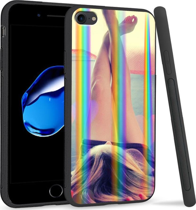 Super Fashion Etui Rainbow Series na Apple iPhone 7 Lady 1