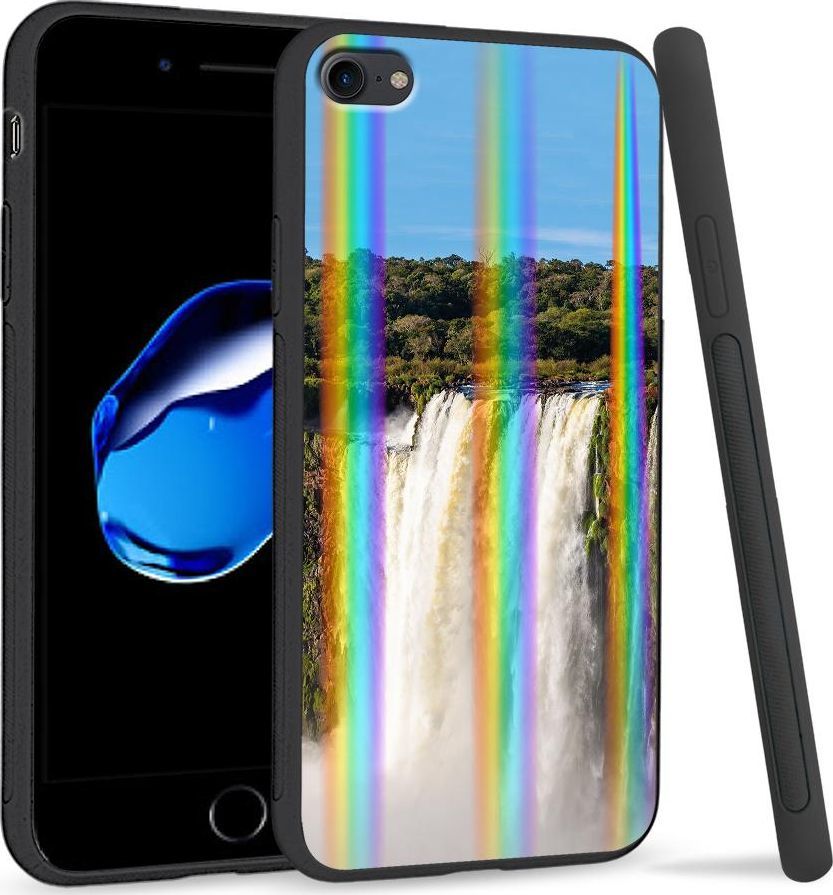Super Fashion Etui Rainbow Series na Apple iPhone 7 Wodospady 1