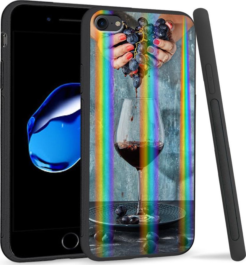 Super Fashion Etui Rainbow Series na Apple iPhone 7 Winogorna 1