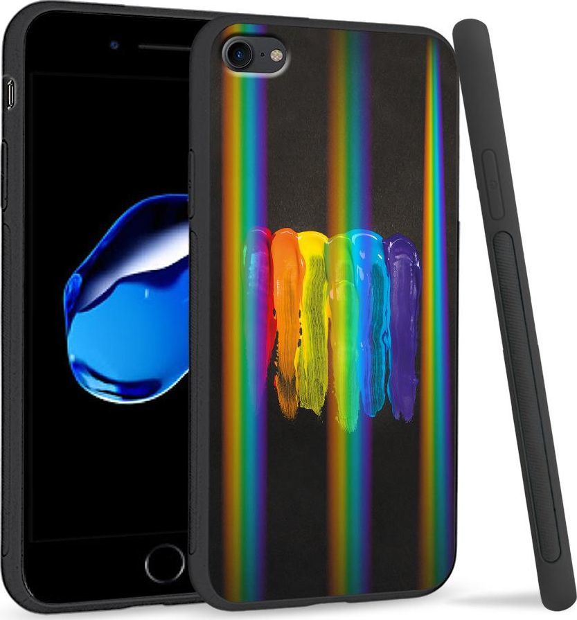 Super Fashion Etui Rainbow Series na Apple iPhone 7 Zabarwienie 1