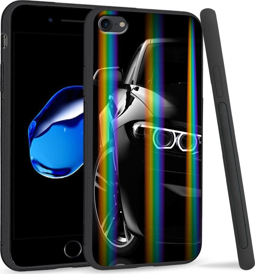 Super Fashion Etui Rainbow Series na Apple iPhone 7 LED headlights 1