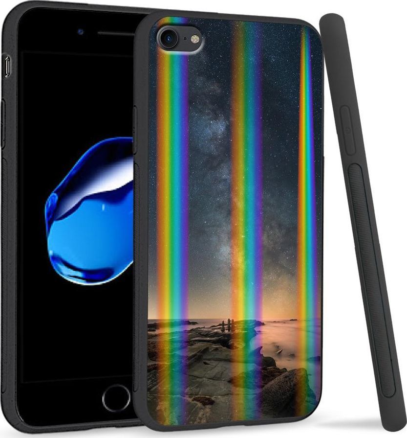 Super Fashion Etui Rainbow Series na Apple iPhone 7 Stary night rocks 1