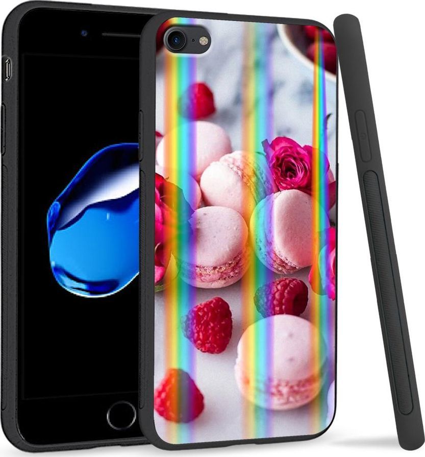 Super Fashion Etui Rainbow Series na Apple iPhone 7 Ciasteczka 1