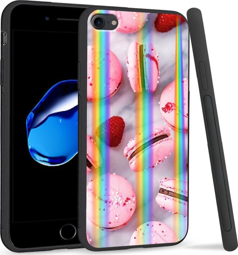 Super Fashion Etui Rainbow Series na Apple iPhone 7 Ciastka 1
