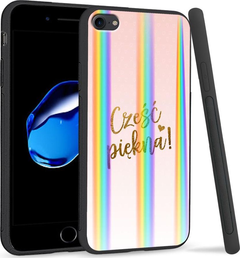 Super Fashion Etui Rainbow Series na Apple iPhone 7 Cześć Piękna 1