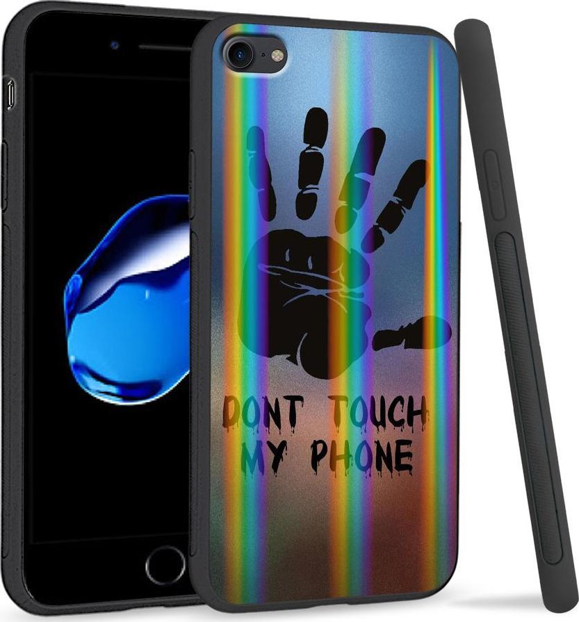 Super Fashion Etui Rainbow Series na Apple iPhone 7 Don't Touch My Phone 1