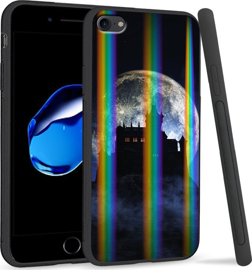 Super Fashion Etui Rainbow Series na Apple iPhone 7 Moon castle 1