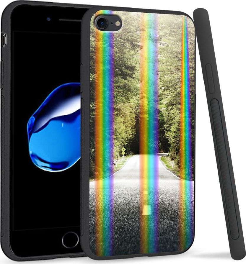Super Fashion Etui Rainbow Series na Apple iPhone 7 Droga przez las 1