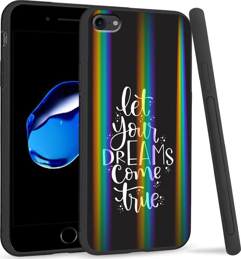 Super Fashion Etui Rainbow Series na Apple iPhone 7 Twoje marzenia 1