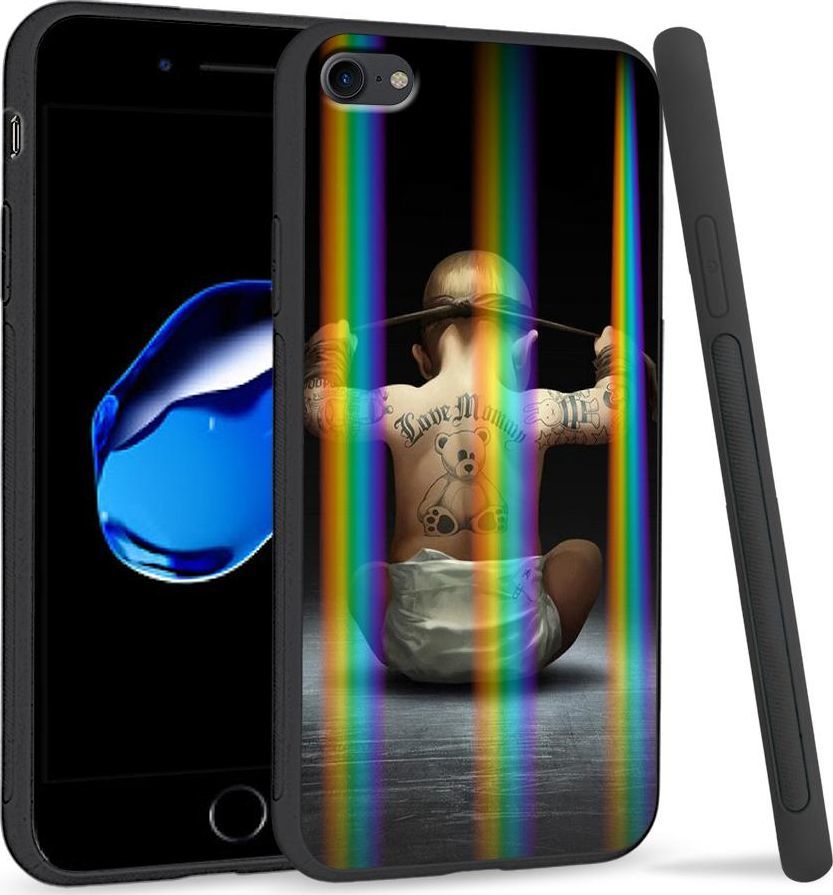 Super Fashion Etui Rainbow Series na Apple iPhone 7 Hard Rock Baby 1