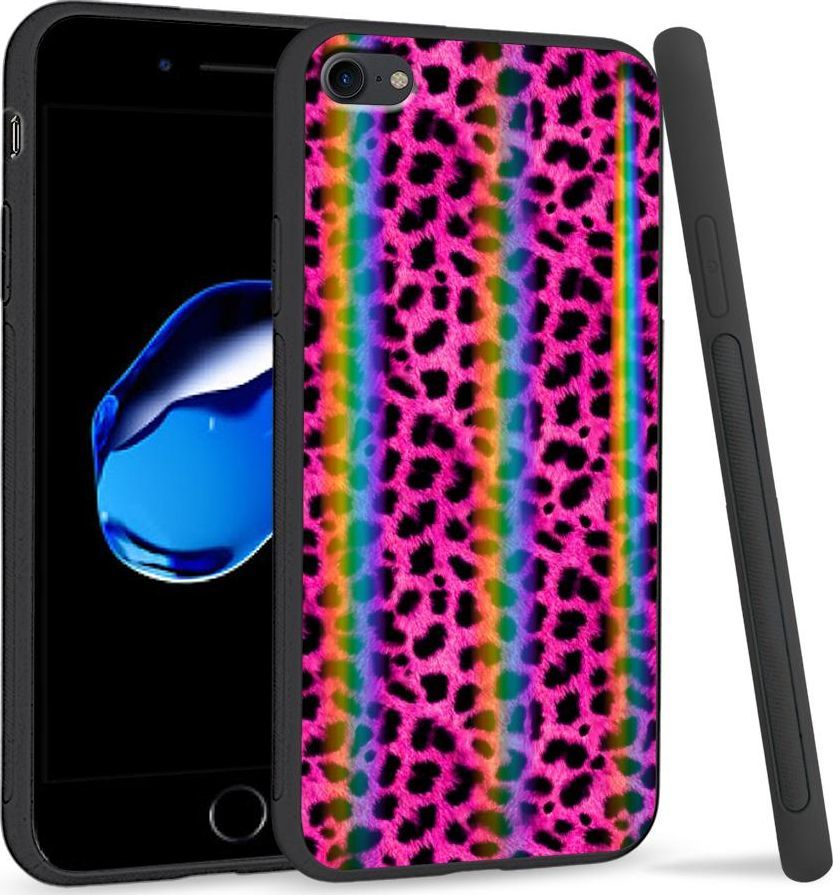 Super Fashion Etui Rainbow Series na Apple iPhone 7 Panterka 1
