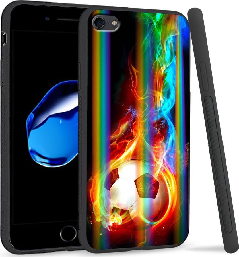 Super Fashion Etui Rainbow Series na Apple iPhone 7 Football 1