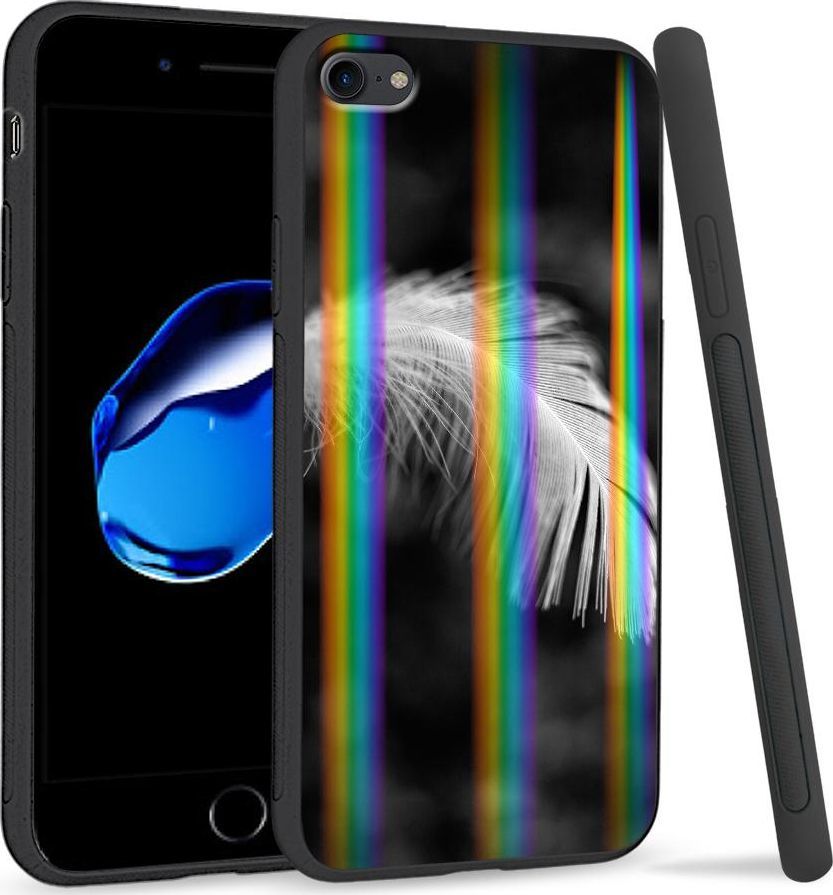 Super Fashion Etui Rainbow Series na Apple iPhone 7 Pióro 1