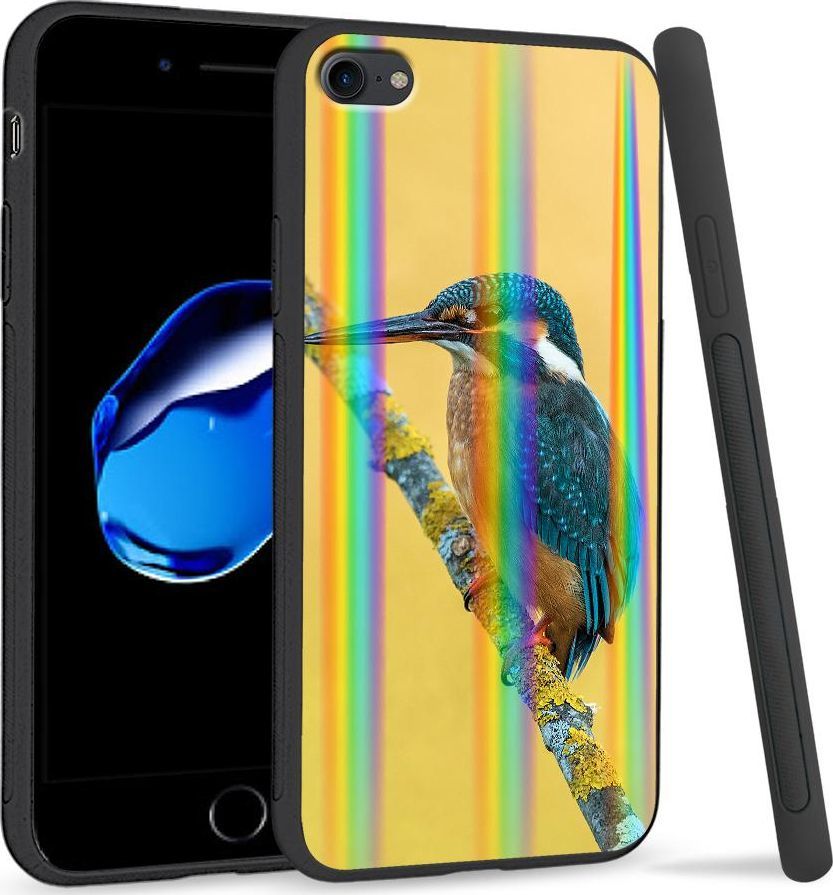 Super Fashion Etui Rainbow Series na Apple iPhone 7 Zimorodek 1