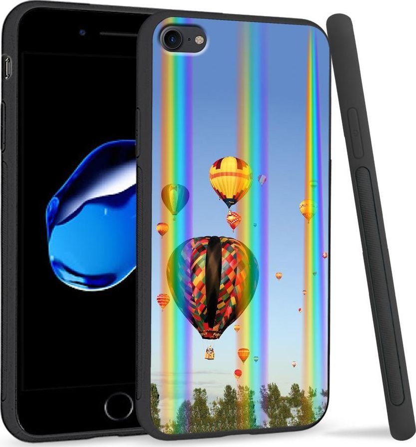 Super Fashion Etui Rainbow Series na Apple iPhone 7 Balony na niebie 1