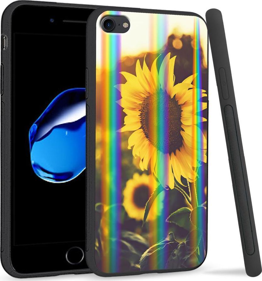 Super Fashion Etui Rainbow Series na Apple iPhone 7 Sunflower field 1