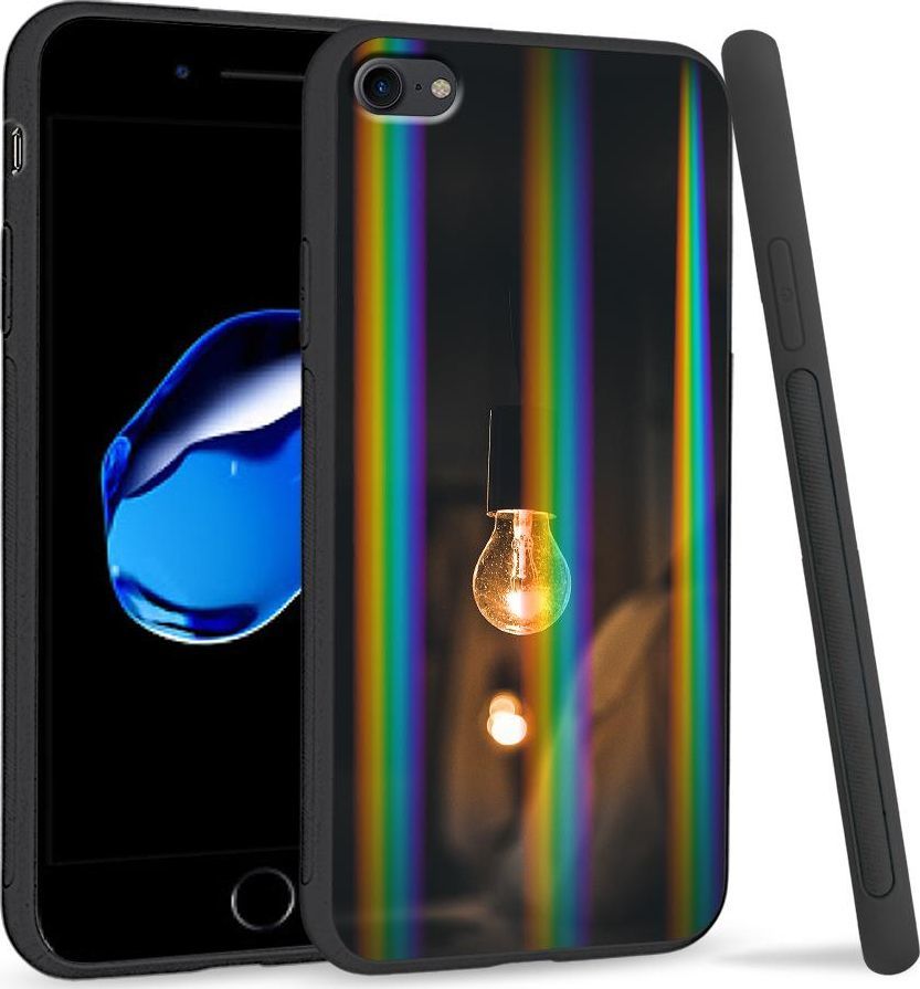 Super Fashion Etui Rainbow Series na Apple iPhone 7 Żarówka 1