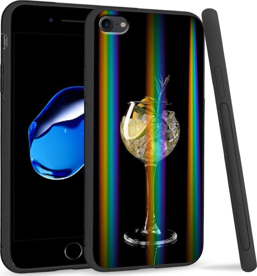 Super Fashion Etui Rainbow Series na Apple iPhone 7 Drink 1