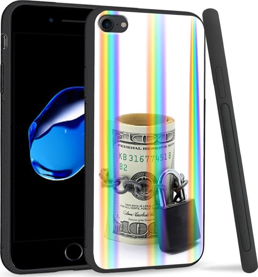 Super Fashion Etui Rainbow Series na Apple iPhone 7 Pięniądze 1