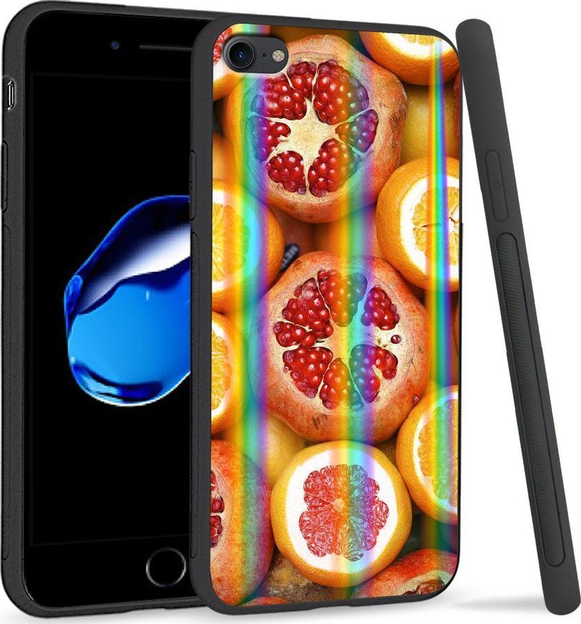 Super Fashion Etui Rainbow Series na Apple iPhone 7 Fruits 1