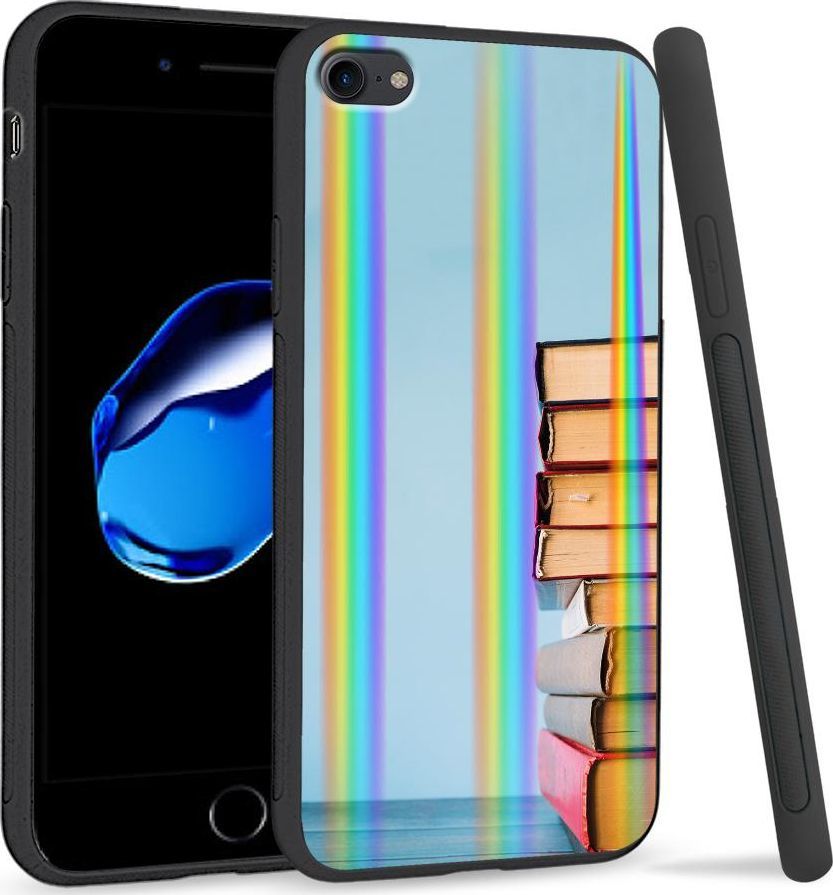 Super Fashion Etui Rainbow Series na Apple iPhone 7 Lubię czytać 1