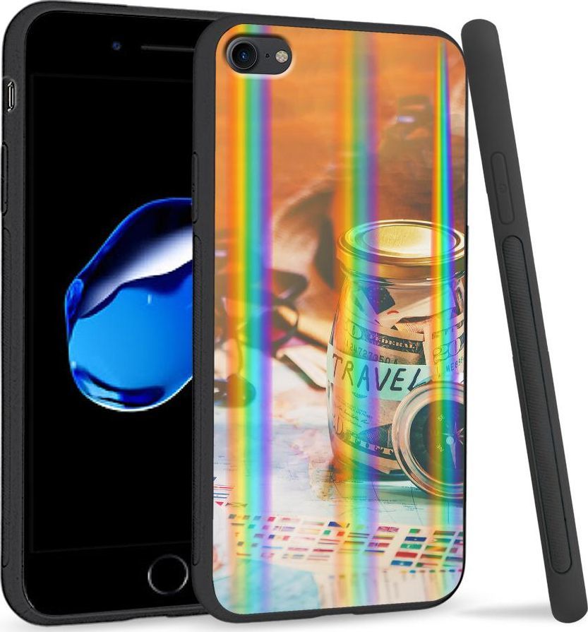 Super Fashion Etui Rainbow Series na Apple iPhone 7 Słoik 1