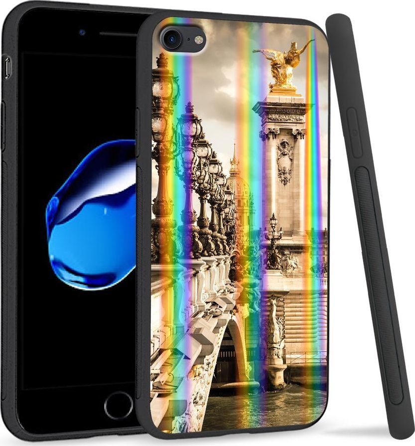 Super Fashion Etui Rainbow Series na Apple iPhone 7 Stary most 1