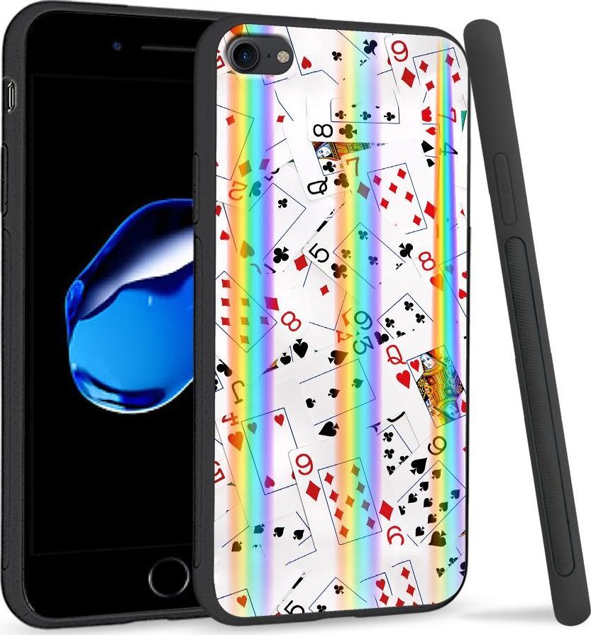 Super Fashion Etui Rainbow Series na Apple iPhone 7 Talia kart 1