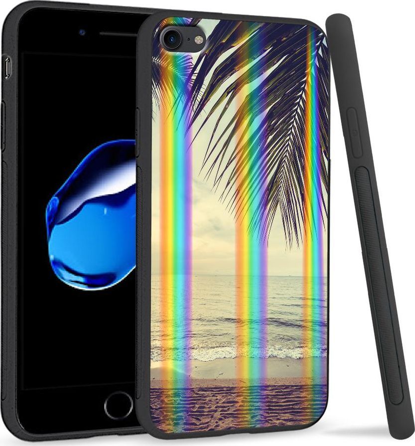 Super Fashion Etui Rainbow Series na Apple iPhone 7 Beach side 1