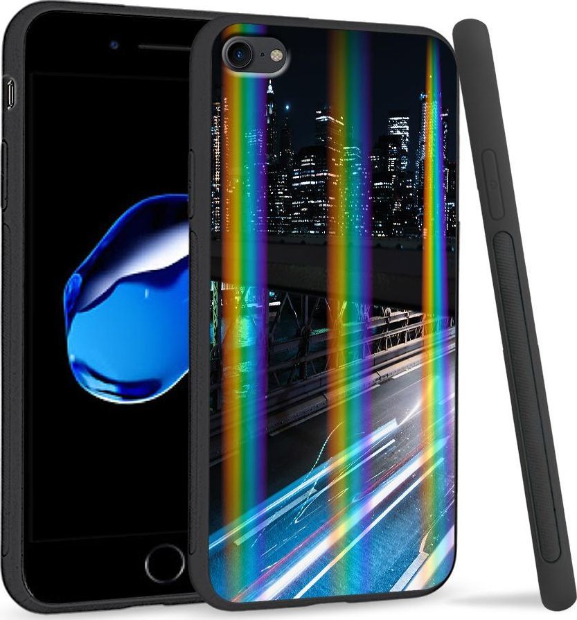 Super Fashion Etui Rainbow Series na Apple iPhone 7 Cityscape 1