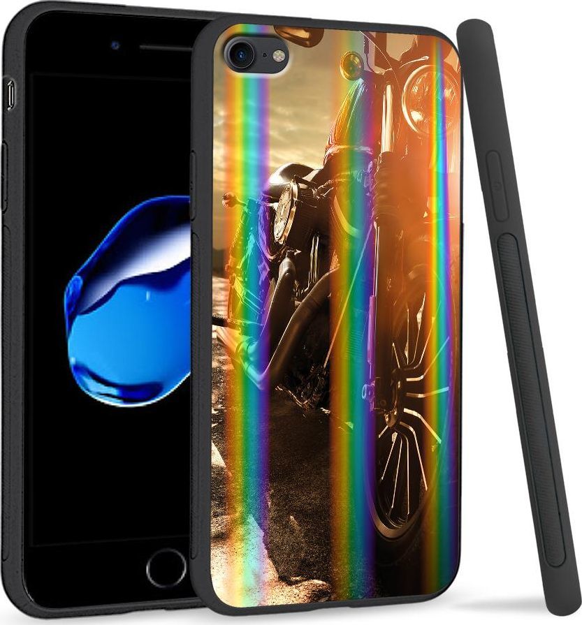 Super Fashion Etui Rainbow Series na Apple iPhone 7 Harley Davidson 1