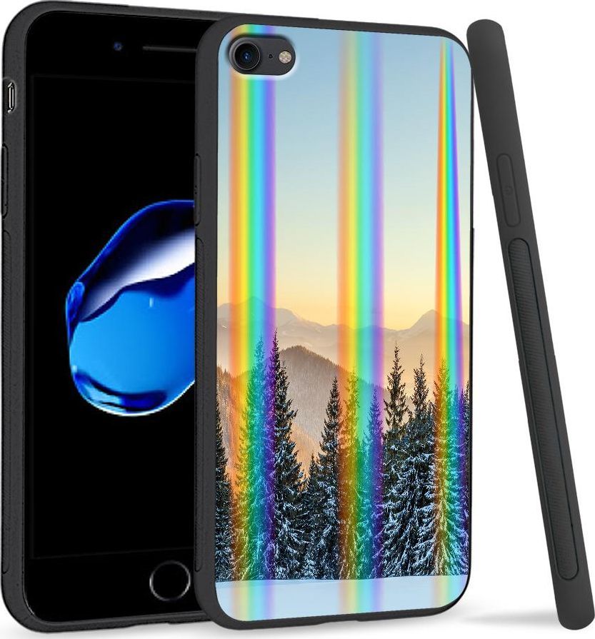 Super Fashion Etui Rainbow Series na Apple iPhone 7 Cool Winter 1