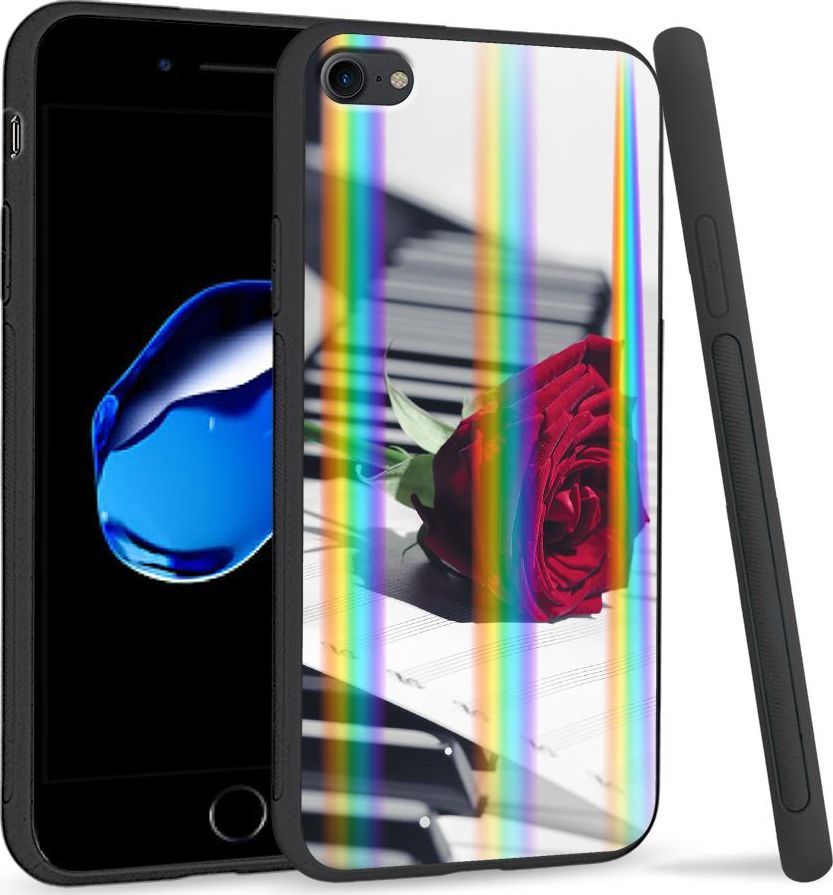Super Fashion Etui Rainbow Series na Apple iPhone 7 Rose Piano 1