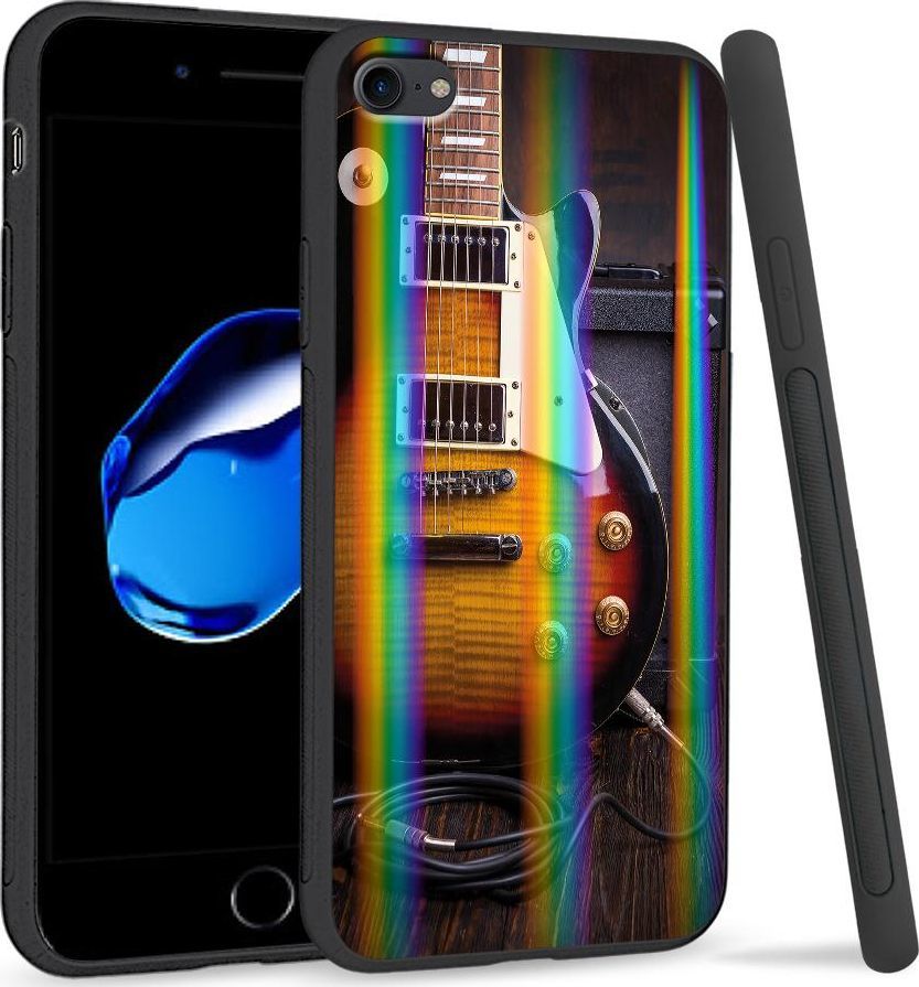 Super Fashion Etui Rainbow Series na Apple iPhone 7 Electric Guitar 1