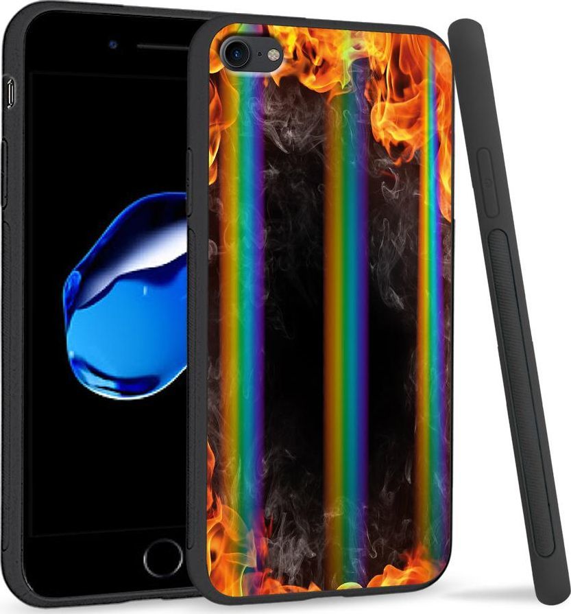 Super Fashion Etui Rainbow Series na Apple iPhone 7 Hot Fire 1