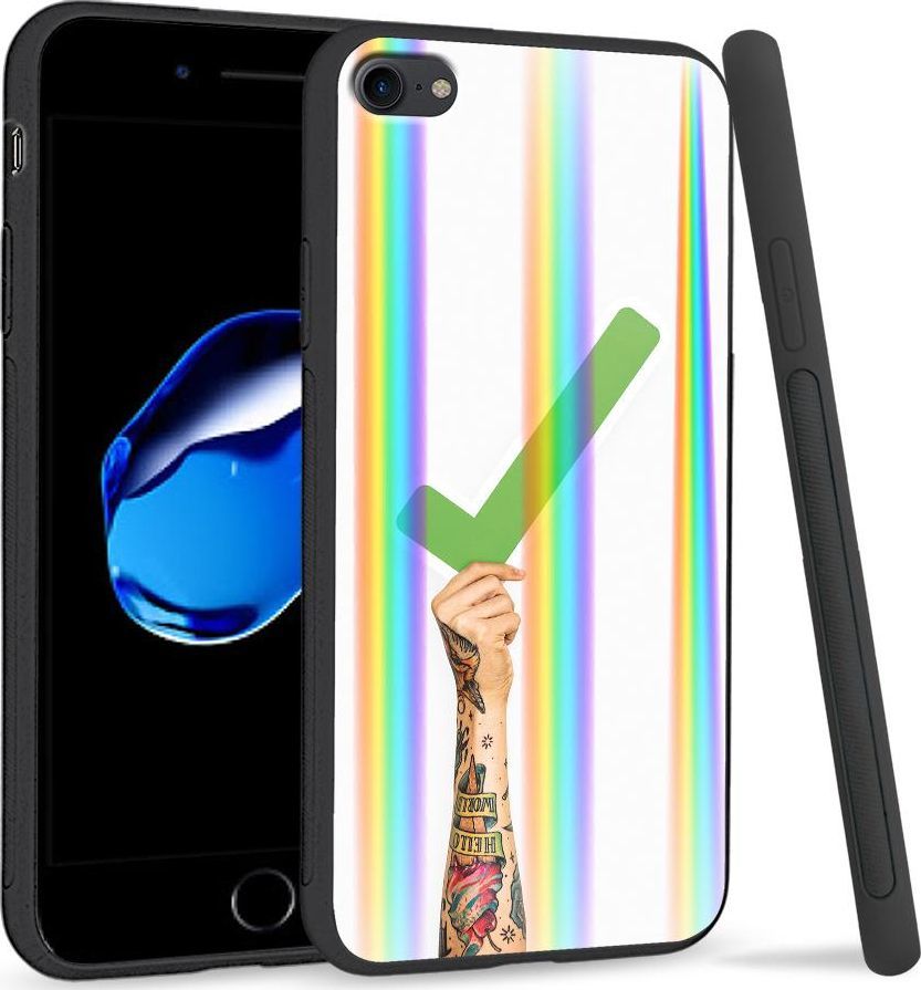 Super Fashion Etui Rainbow Series na Apple iPhone 7 Jestem na tak 1