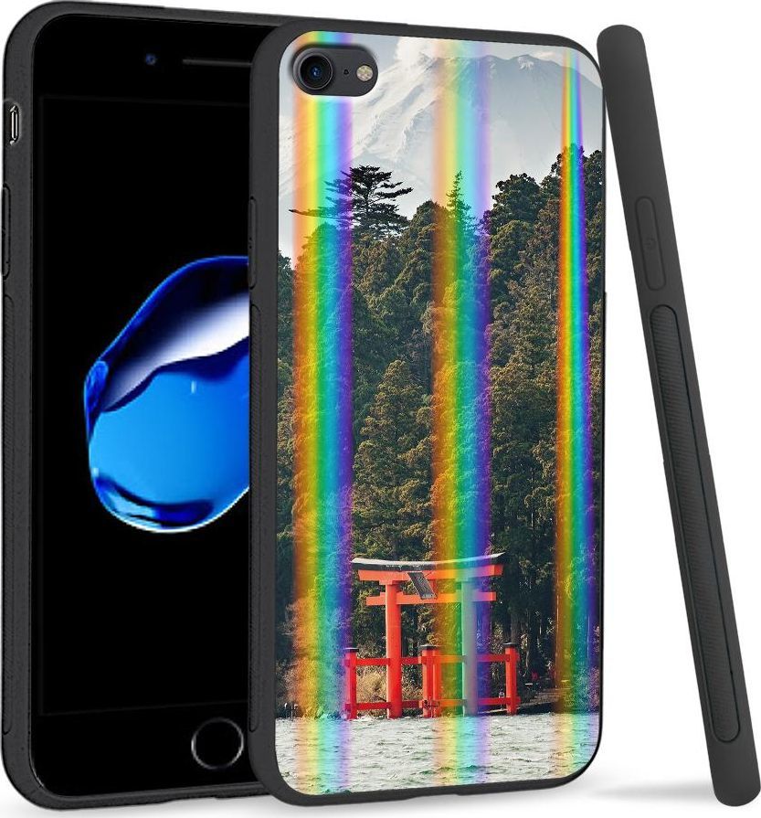 Super Fashion Etui Rainbow Series na Apple iPhone 7 Leśna przystań 1