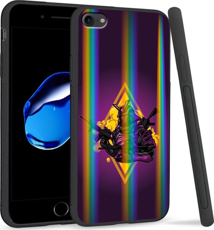 Super Fashion Etui Rainbow Series na Apple iPhone 7 Ninja 1