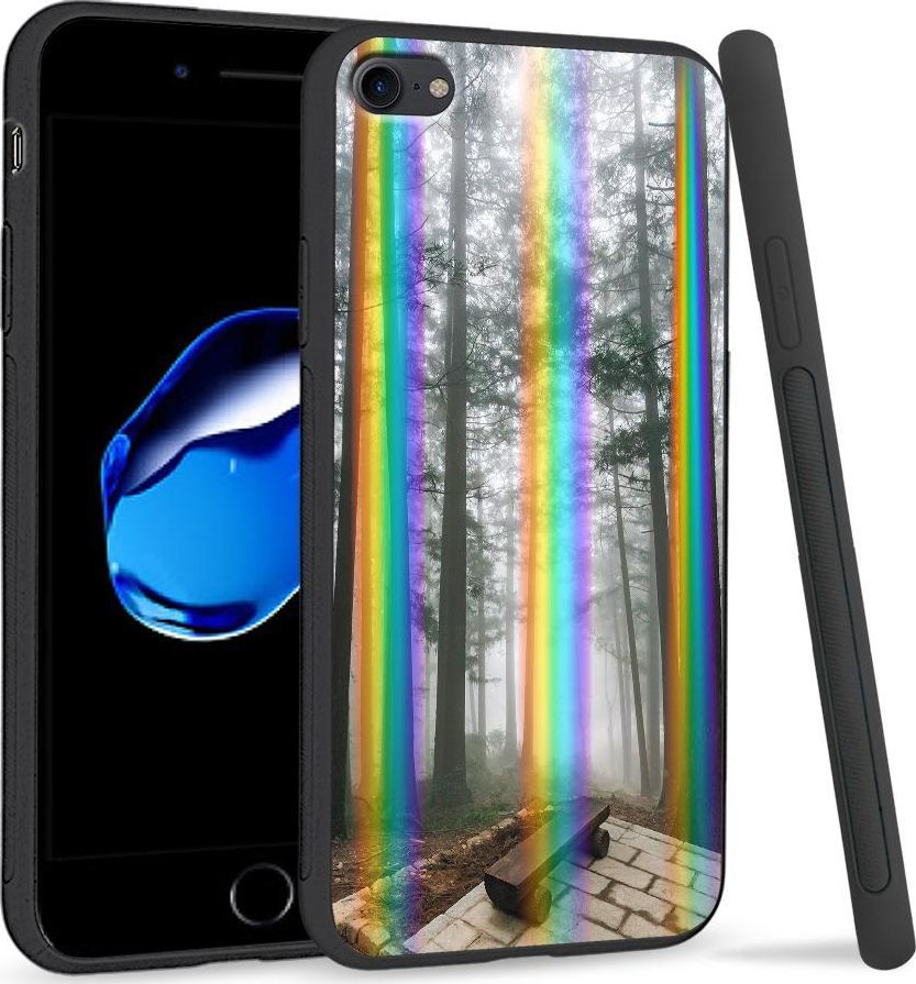 Super Fashion Etui Rainbow Series na Apple iPhone 7 Rower 1
