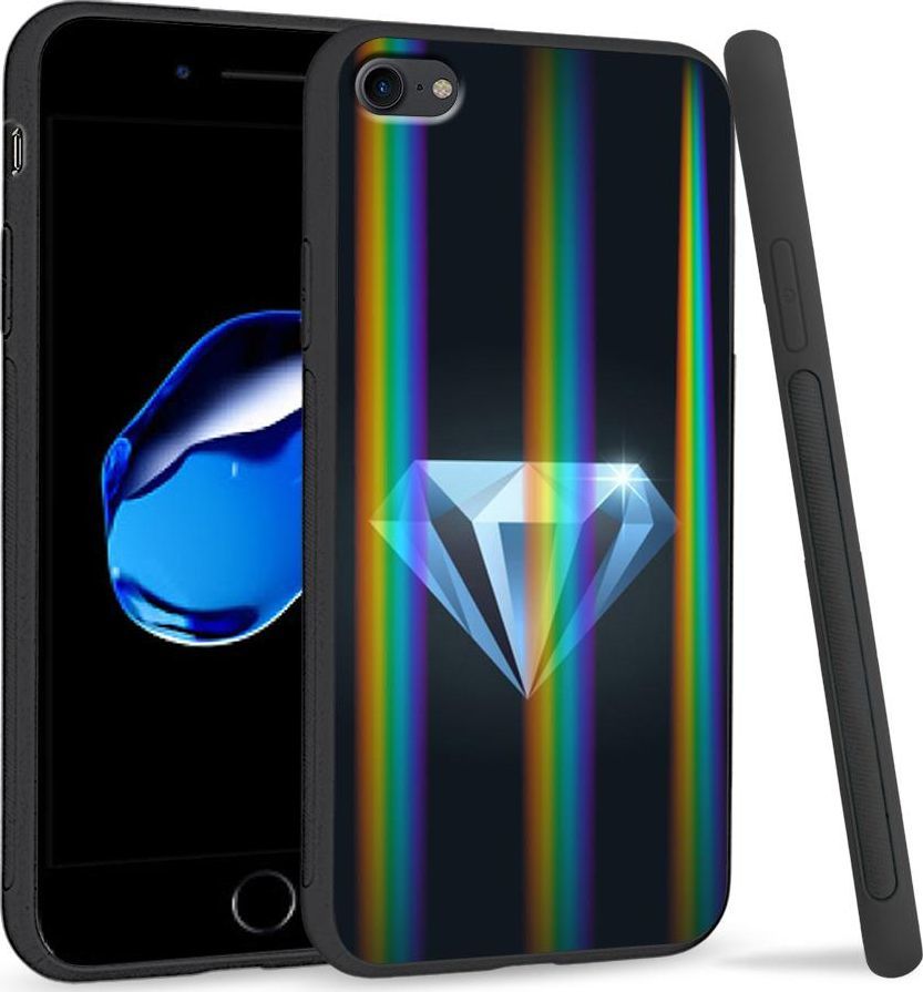 Super Fashion Etui Rainbow Series na Apple iPhone 7 Diament 1